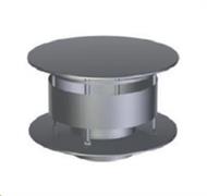 GBD INOX-INOX 100 Cappa antivento con fascia
