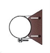 GBD CRM-PPS 100 Staffa a pareteregolabile 50-90 mm RAME MARTELLATO