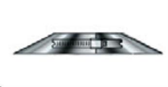 GBD INOX-PPS 100 Fascia inox parapioggia