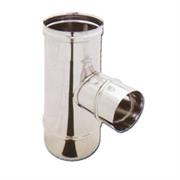 ITT TEE RIDOTTO  A 80 INOX MONOPARETED.100 ITT-TRD100