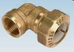 TOF/G90F GOMITO F.25X3/4  OTTONE     01070005P