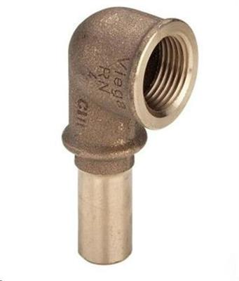 VIEGA GOMITO 90 F.FILETTATO  F.12X 3/8 2214.2  290924