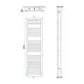 IRS TERMOARREDO GEO 450/1592 BCO OPACO COD.J8 INTERASSE mm406