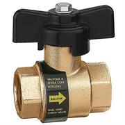 CAL VALVOLA SFERA BALLSTOP 1/2 C/RITEGNO