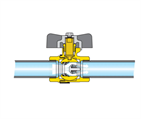 CAL VALVOLA SFERA BALLSTOP 1/2 C/RITEGNO