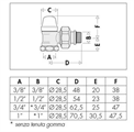 CAL DETENTORE SQ.X FERRO 1  S/T.GOMMA 431603