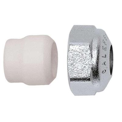 CAL RACCORDO VALVOLA X RAME PTFE   D18