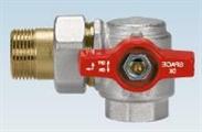 EFB RUBINETTO SPACE SQ.BOCCHETTONE 3/4 ROSSA SX   2073R405