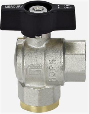EFB VALVOLA SFERA VENUS ACQUA SQ FF3/4 FARFALLA  NERA