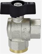 EFB VALVOLA SFERA VENUS ACQUA SQ FF3/4 FARFALLA  NERA