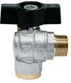 EFB VALVOLA SFERA VENUS ACQUA SQ MF 3/4 FARFALLA  NERA