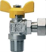 RB RUBINETTO GAS SCALDAIA C/GIR.SQ 3/4X3/4 FIDO-SFERA