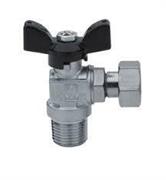 RB VALVOLA SFERA SQ M1/2 F1/2 C/GIRELLO A FARFALLA