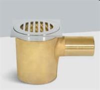 GFB SIFONE BRONZO DOCCIA GRIGLIA    QUADRA