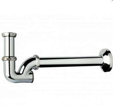 OMP SIFONE OTTONE EUR L/COLONNA 11/4 CANOTTO CM25 S/PILETTA