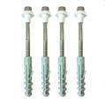 RMT CONFEZIONE 4PZI VASO BIDET 6X75 ACCIO INOX 460 I