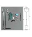 LONDRA BATT.SCAR.+TUBO CROMO+ACCES.  R01