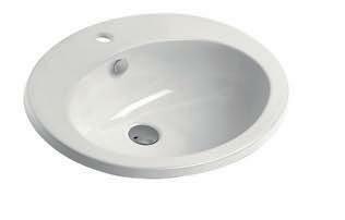 GSI LAVABO INCASSO SOPRAPIANO57X47