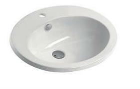 GSI LAVABO INCASSO SOPRAPIANO   57X47