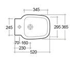 RAK ONE    BIDET TERRA ONBI00001 ONBI00001