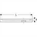 BASTIA PIATTO DOCCIA QUAD. 90X90 H7 CM