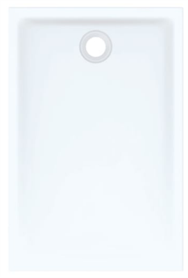 GEB 45 PIATTO DOCCIA  100X80X4,5  CERAM. ANTISCIVOLO