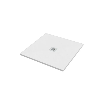RTP PIATTO DOCCIA STONE 90X90 QUADRATO BIANCO EFFETTO PIETRA