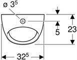 GEB ORINATOIO SOSPESO RENNA L325-P230-H450