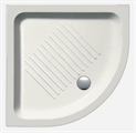 GSI PIATTO DOCCIA STONDATO 90X90 H11 BIANCO CERAMICA