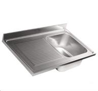 LAVEL.INOX 100X50 SGOCC.SX VASCA DX