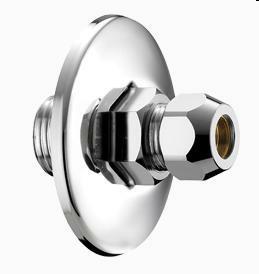 ALB NIPPLES CROMATO M1/2X3/8-10 C/ROSETTA ESAGONALE SCORREVOLE