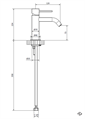 JABIL_25 MIX LAVABO CR/CR C/CLICK-CLACK       73305110X41