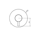 JABIL SOLO PARTE ESTERNA INCASSO DOCCIA CR/CR