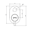 JABIL SET ESTERNO DOCCIA 2/3 VIE CROMATO