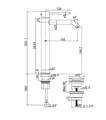 PAI COX OPEN MIX LAVABO ALTO SCARICO SIMPLE RAPID
