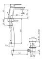 PAI NOVE MIX LAVABO 11/4 CROMATO