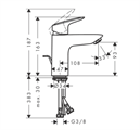 HG LOGIS MIX LAVABO 100