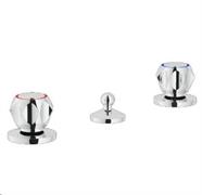 NOB FLORA GRUPPO BIDET  3FORI C/NORTON CROMATO