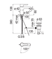 NOB.ABC     MIX LAVABO CROM. (ex ABE87118/1CR)